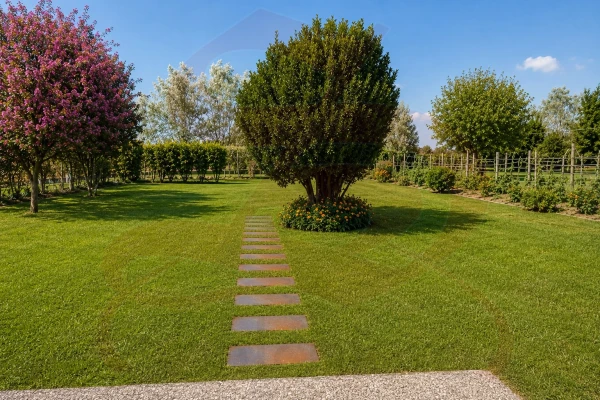 PASSO DA GIARDINO IN LAMIERA RETT 60X25